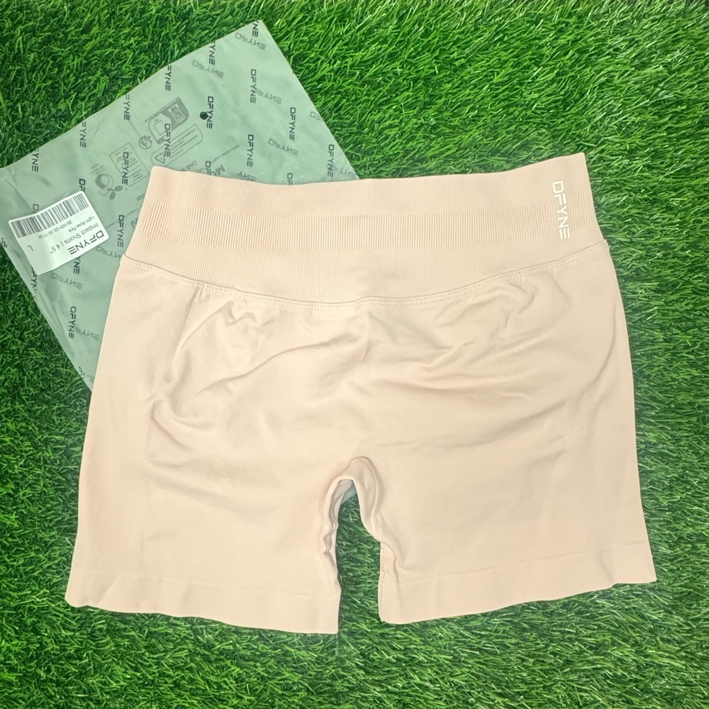 Dfyne impact shorts 4.5" light rose pink large - Picture 2 of 5
